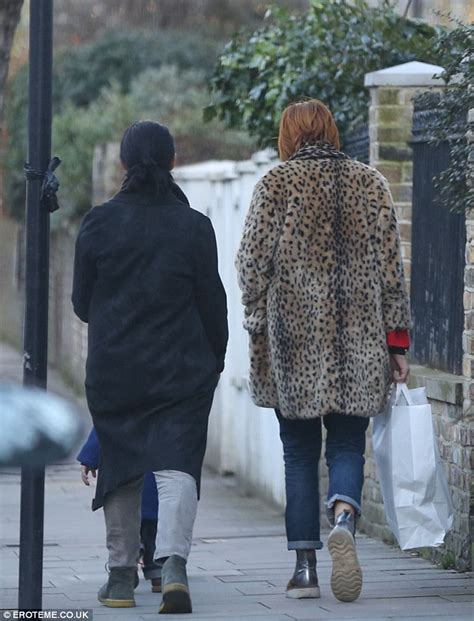 mary portas steps out with partner melanie rickey and son horatio daily mail online
