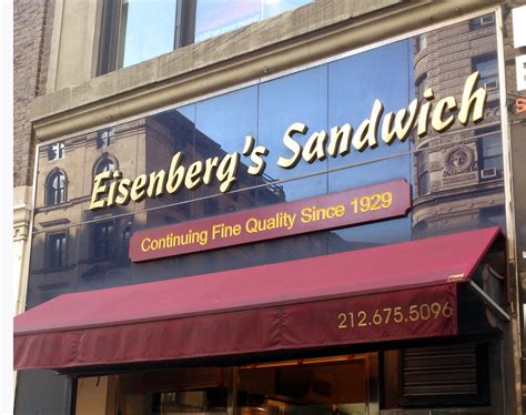 avenue eisenbergs sandwich shop landmark branding llc