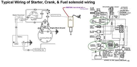 cummins fuel shut  solenoid wiring diagram collection