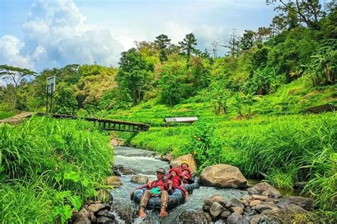 wisata alam hidden gem jumpinang river tubing di pasuruan sensasi