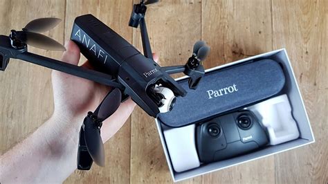 parrot anafi teil  unboxing   youtube