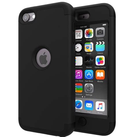ipod touch thth generation hybrid protector cover black