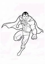 Superman Gifgratis Frais Prend sketch template