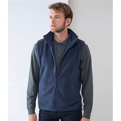 henbury sleeveless micro fleece jacket lsi
