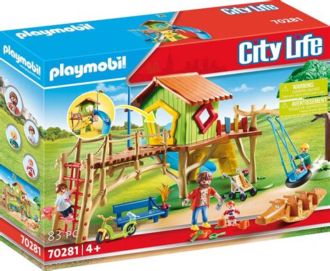 playmobil city life  abenteuerspielplatz ab  jahren amazonde