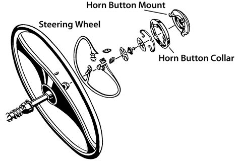 steering wheel parts diagram diagramwirings