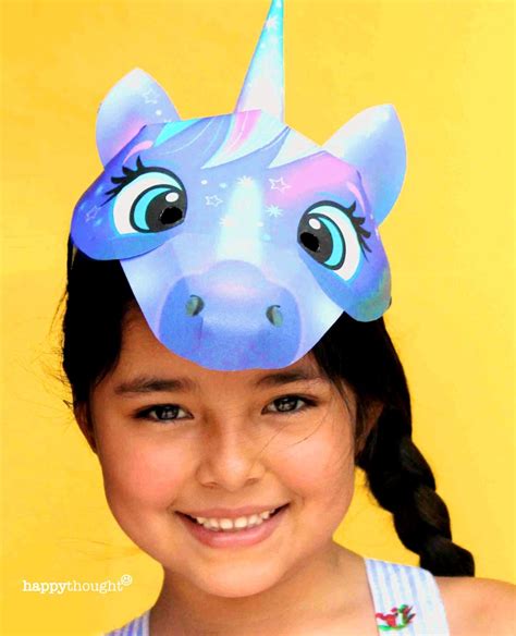 unicorn mask cute unicorn unicorn party day   dead diy fun