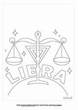 Libra sketch template