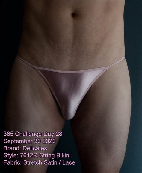 365 days of panties day 30 cd satin and lace string bikini