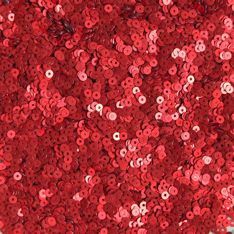 mm sequins red matte silk frost sequinsusa