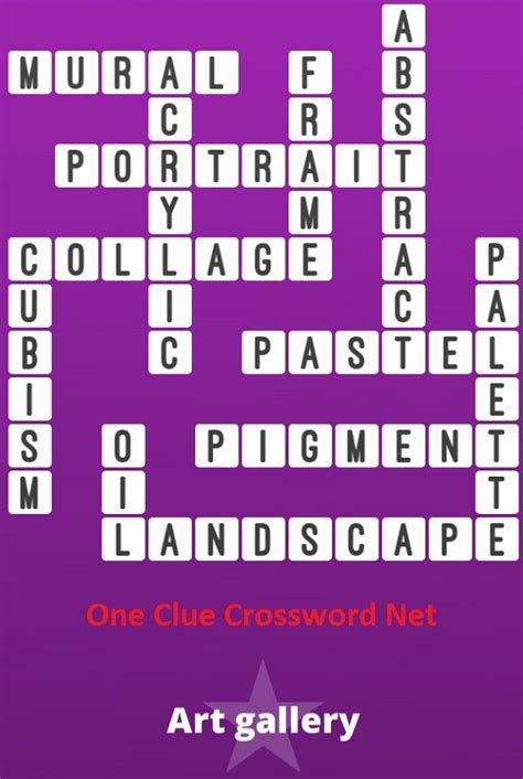 art gallery bonus puzzle  answers   clue crossword