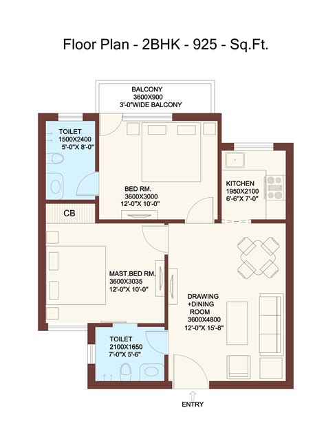 ft apartment  bhk house furniture layout plan autocad drawing vrogue