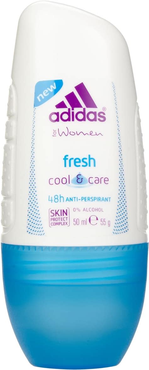 adidas fresh cool care deo roller fuer damen antitranspirant deo roll  sorgt fuer