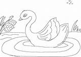 Coloring Duckling Ugly Way Make Ducklings Pages Getcolorings sketch template