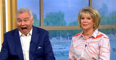 eamonn holmes rubs his hands with glee over shaman s harsh dig at