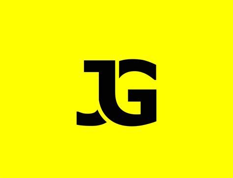 jg gj logo design  xcoolee  dribbble
