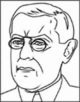 Coloring Woodrow Wilson Pages Colouring Larger Presidents Printablecolouringpages Credit President Fingers Lil sketch template