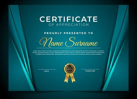 certificate  honor template graphicsfamily
