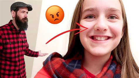 10 Yr Old Gets Her Nose Pierced Prank On Mom And Dad 😡 The Free