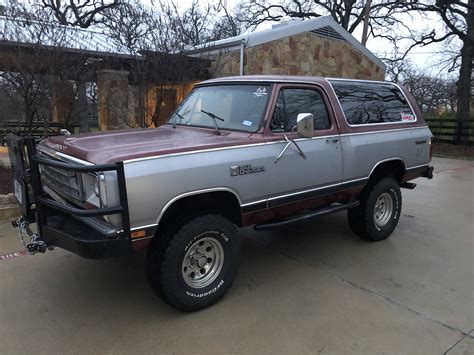 dodge ramcharger aw  wd  sale  colleyville texas