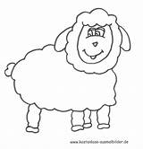 Schaf Malvorlage Schafe Ausmalbilder Ausmalbild Tiere Vorlage Kinderbilder Auszudrucken Klicke Thema Response sketch template