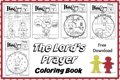 lords prayer coloring pages    prayers