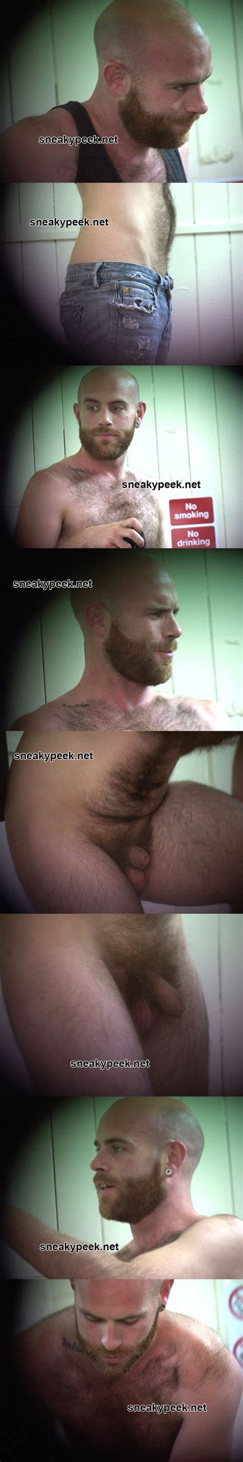 hairy man caught undressing spycamfromguys hidden cams spying on men