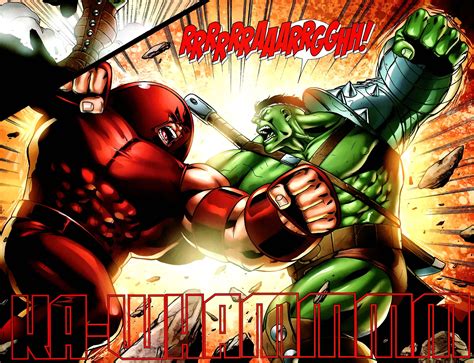 Juggernaut Vs The Hulk Comicnewbies