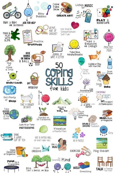 printable coping skills cards