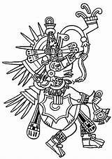 Aztecs Aztec sketch template