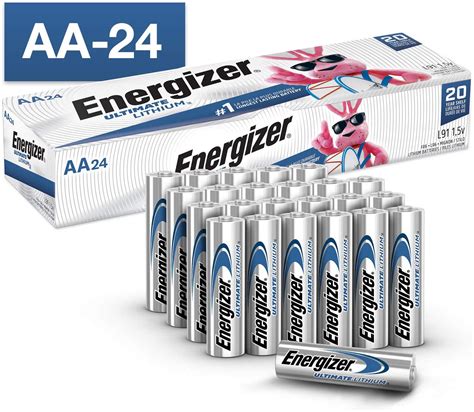 energizer ultimate lithium aa batteries  pack walmartcom walmartcom