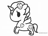 Coloring Tokidoki Pages Unicorn Ruby Adults Kids Printable Color sketch template