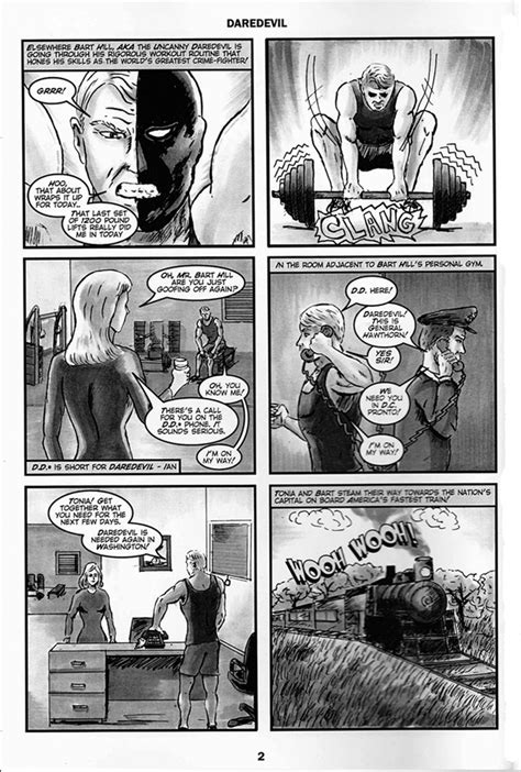 The Original Daredevil Comic Book Story