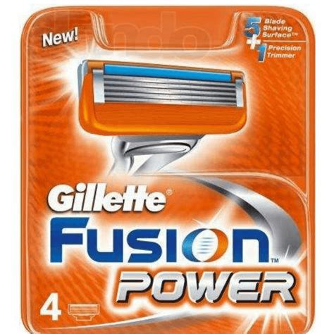 buy gillette fusion power shaving razor catridge 4s at best price