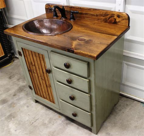 Bathroom Vanity 36 Rustic Farmhouse Bathroom Vanity Etsy