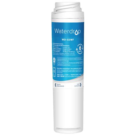 Waterdrop Replacement Refrigerator Water Filter Ge® Gswf 46 9914 1 Pack