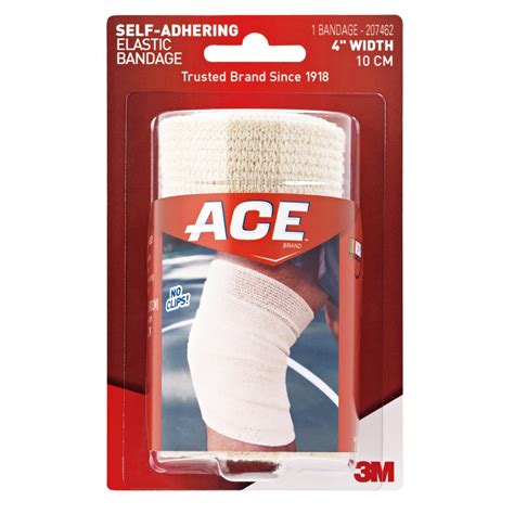 ace brand  adhering elastic bandage   beige pack walmartcom