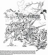 Coloring Pages Getdrawings Massacre Boston Revolution sketch template