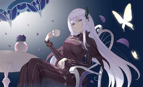 echidna rezero rezero kara hajimeru isekai seikatsu image  pixiv id