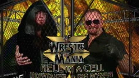 The Undertaker Vs Big Boss Man Wwe Wrestlemania 15 Hell