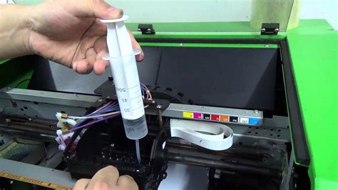 perform  print head manual cleaning youtube