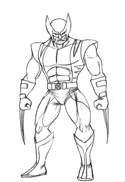 wolverine coloring pages    superman coloring pages hulk