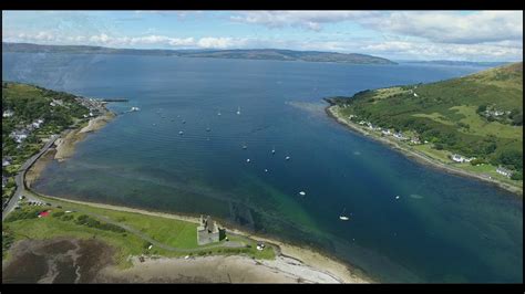 lochranza isle  arran youtube