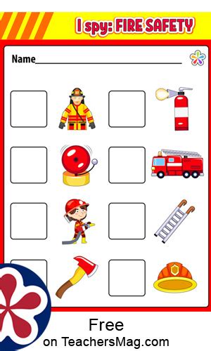 fire safety  emergency plan worksheets fire prevention