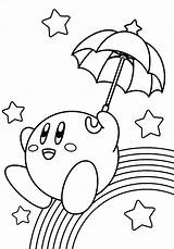 Coloring Smash Bros Pages Kirby Super Color Getdrawings Mario Getcolorings sketch template