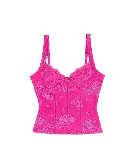 balenciaga lingerie top in pink lyst