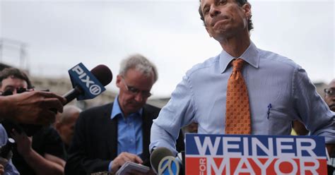 Poll Weiner Tied With Rivals In Close Nyc Mayor Race Cbs News