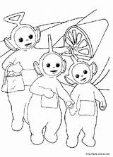 Teletubbies Coloring Pages Dipsy Para Tinky Winky Laa Colorear Dibujos Colouring Drawings Lala Allkidsnetwork Holding Together Fargelegging Imprimir Print Searching sketch template