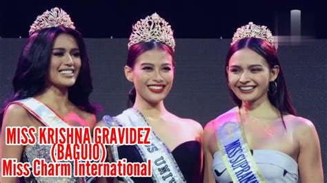 baguio crowned  charm international  youtube