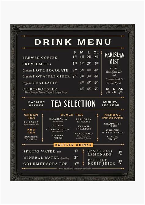coffee shop menu design  inspirational examples waitronmenu blog